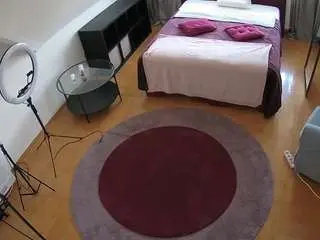 Camsoda Adult Video Chat of voyeurcam-julmodels-whitebed-1