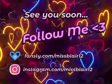 Chaturbate Watch Live Sex Cams of missblair12