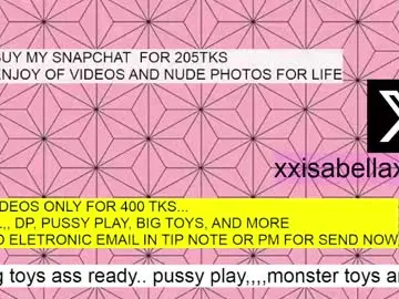 Chaturbate Nude Webcam of xxisabelaxxx