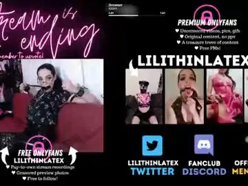 Chaturbate Live Sex of lilithinlatex