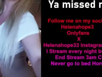 Chaturbate Best live sex cam show of helena_hope