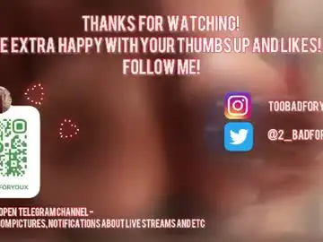 Chaturbate Nude Webcam of 2badforyou