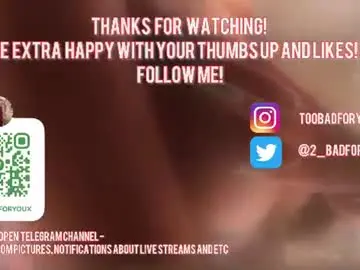 Chaturbate Watch Live Sex Cams of 2badforyou