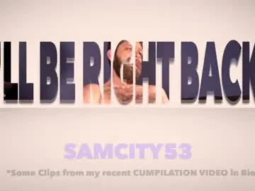 Chaturbate Live Sex Cam of samcity53