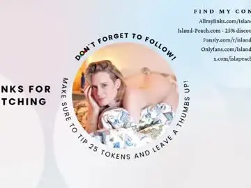 Chaturbate Free Porn Cam of island_peach