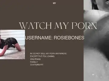 Chaturbate Adult Webcams of rosiebones