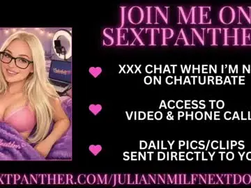 Chaturbate Sex Cam of juliannmilfnextdoor