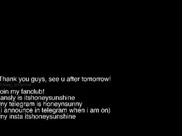 Chaturbate Adult Video Chat of honey_sunshine