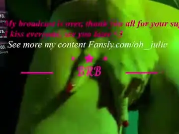 Chaturbate Adult Webcams of oh_julie